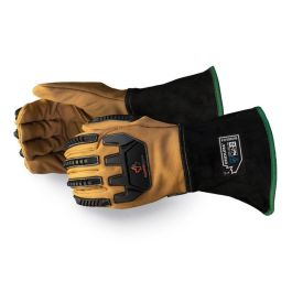 Kevlar Lined Mechanical Gloves w//ANSI Cut A5 /& Puncture 3 XPro Cut Resis
