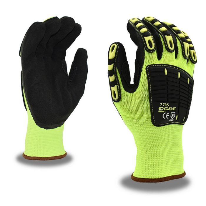 Mechanic Work Gloves TPR Knuckle Protection Gloves - China TPR Glove and Working  Gloves price