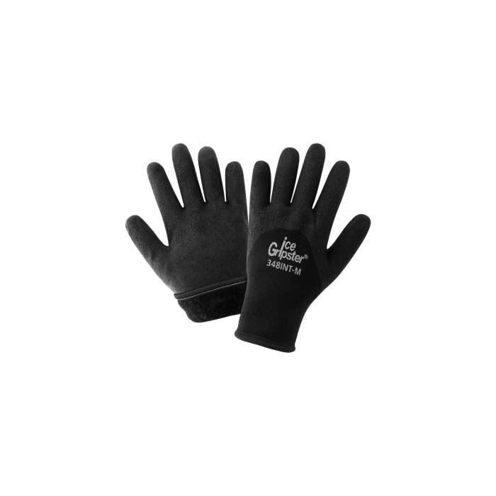 Medium Ice Gripster 348INT-8 Two-Layer PVC Dipped Low Temperature Gloves 