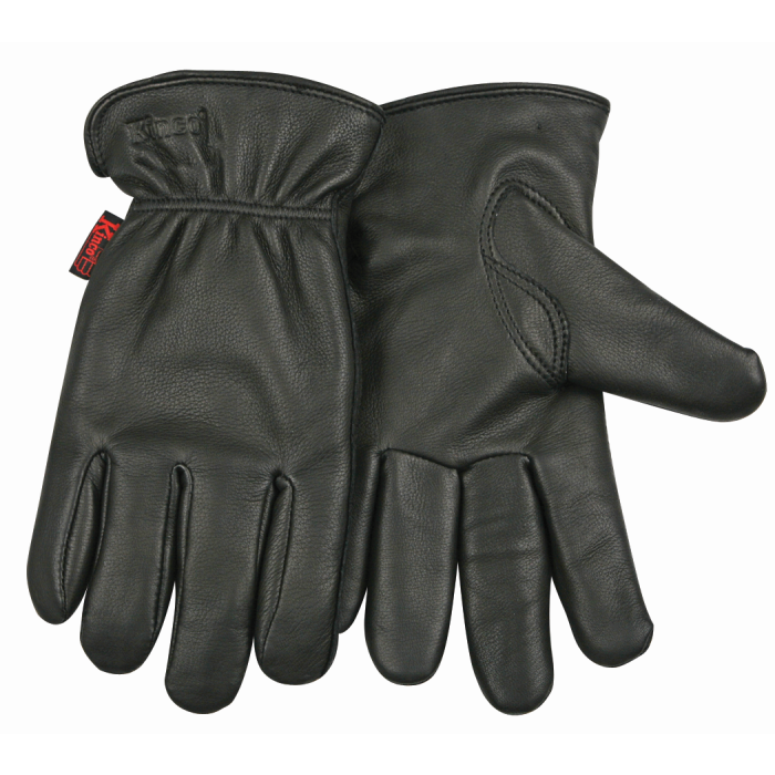 Kinco 90HK-XL Men's Lined Grain Deerskin Driver Glove with Heatkeep X-Large 