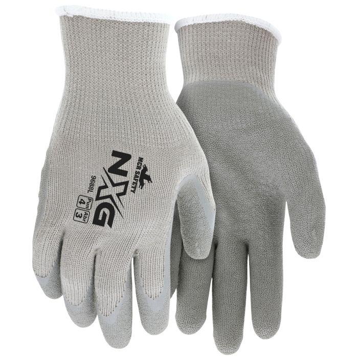 12 Pairs Ox Nitrile Flex Grip Dipped Work Gloves Oil Repellent Coating EN388