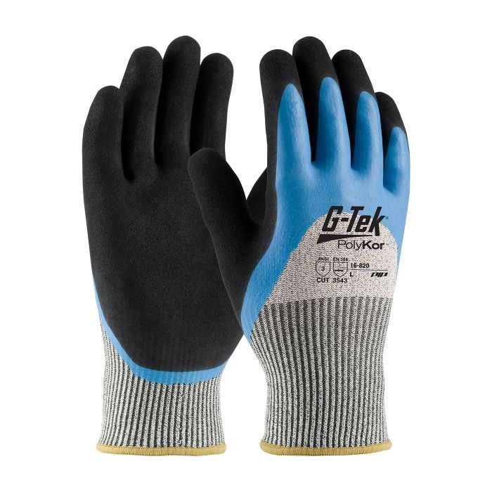 G-Tek Polykor X7 18 Gauge Nitrile Gloves x 12 – Connekt Plumbing Uniforms
