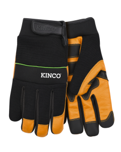 Kinco 102 Kincopro Premium Grain Goatskin & Synthetic Hybrid with Pull-Strap