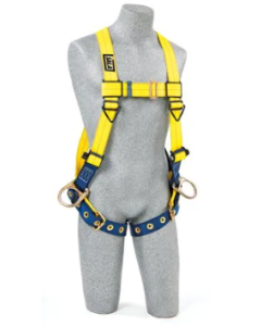 3M DBI-SALA 1102008 Delta Vest-Style Harness, Universal Size with Dorsal and Side D-Rings