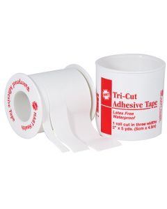 Hart Health 1211 Adhesive Tape, Tri-Cut, 2" x 5 yards, spool
