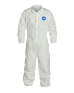 Dupont TY125 (14125) Tyvek 400 Disposable Coveralls Elastic Wrists and Ankles, no Hood or Boots