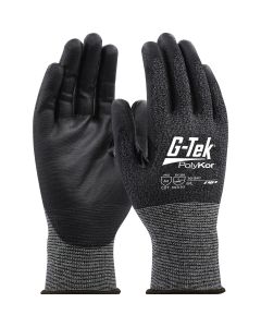 PIP 16-541 G-Tek Polykor Seamless Knit PolyKor Glove with Polyurethane Coated Flat Grip on Palm & Fingers