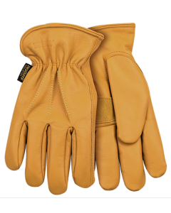 Kinco 198HK Lined Premium Grain Cowhide Driver Gloves with Palm Patch