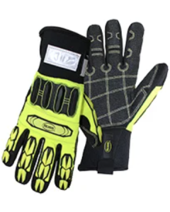 PIP 1JM750 Synthetic Leather Palm with Fabric Back and TPR Impact Protection Neoprene Wrist