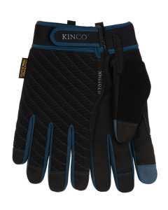 Kinco 2011HK Kincopro Lined Black Synthetic with Pull-Strap