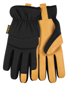 Kinco 2019HK Kincopro Lined Light-Duty Black Synthetic Gloves