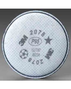 3M 2078 Particulate Filter, P95, with Nuisance Level Organic Vapor/Acid Gas Relief