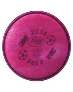 3M 2096 Particulate Filter, P100, with Nuisance Level Acid Gas Relief