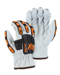 Majestic 21285A Cut-Less Goatskin X10 Impact Protection with Kevlar