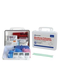 FIrst Aid Only 216-O Bloodborne Pathogen Plastic Spill Clean Up Kit With CPR Pack