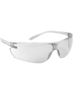 PIP 250-14-0000 Zenon Ultra-Lyte Rimless Safety Glasses with Clear Temples, Clear Lens and Anti-Scratch Coating