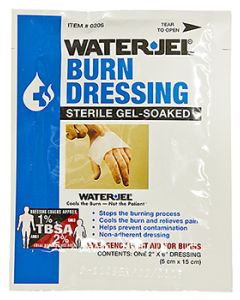 Hart Health 2974 Water-Jel Burn Dressing, sterile, 2" x 6"