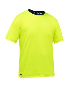 Bisley by PIP 310M1118 Non-ANSI Short Sleeve T-Shirt Yellow