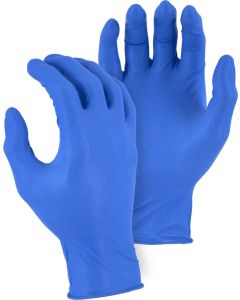 Majestic 3277 Blue 8 MIL Powder Free Disposable Gloves