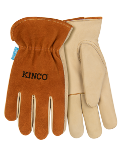Kinco 355P Hydroflector Water-Resistant Premium Grain & Suede Cowhide Driver