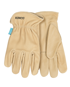 Kinco 398P Hydroflector Water-Resistant Premium Grain Cowhide Driver Gloves