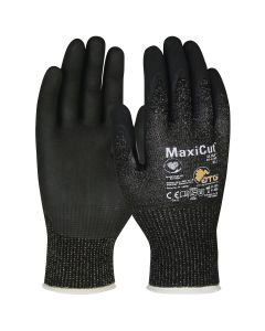 PIP 44-4745 MaxiCut Ultra Seamless Knit Engineered Yarn Glove with Nitrile Coated MicroFoam Grip on Palm & Fingers