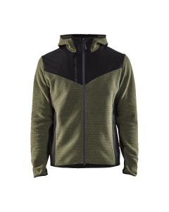 Blaklader 4740 Knitted Fleece Jacket Green/Black