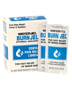 Hart Health 5498 Water-Jel Burn Jel, 3.5gm, 25/box