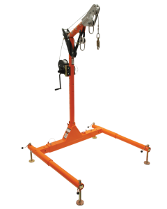 Falltech 6050228W 5pc Confined Space Davit System with 12" to 29" Offset Davit Arm and Winch