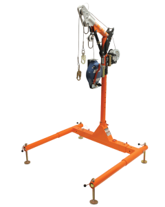 Falltech 6050428WR 5pc Confined Space Davit System with 12" to 29" Offset Davit Arm, Winch and SRL-R