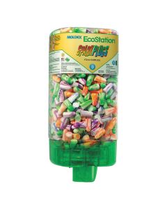 Moldex 6703 EcoStation with Sparkplugs Uncorded Disposable Foam Earplugs Starter Pack NRR 33 dB