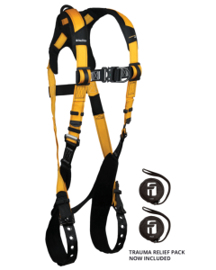 Falltech 7021BFD Journeyman Flex Aluminum 2D Climbing Non-belted Full Body Harness