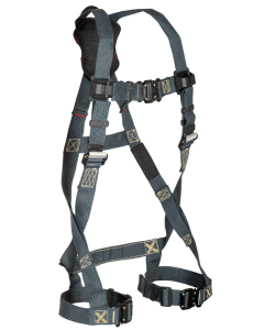 Falltech 7040 FT-Weld™ 1D Standard Non-Belted Full Body Harness, Quick Connect Buckle Leg Adjustment