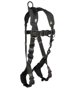 Falltech 7054FD Arc Flash Nylon 2D Climbing Non-belted Full Body Harness, Quick-connect Adjustments