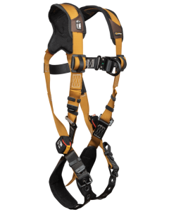 Falltech 7080BFD Advanced ComforTech Gel 2D Climbing Non-belted Full Body Harness, Tongue Buckle Leg Adjustment