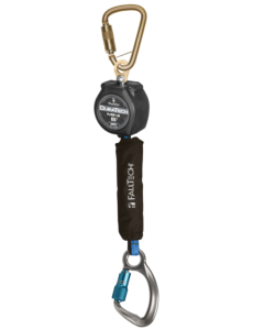 Falltech 72706SB6 6' Mini Personal SRL with Aluminum Carabiner, Includes Steel Dorsal Connecting Carabiner