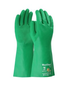 PIP 76-830 MaxiChem Nitrile Blend Coated Glove with Nylon/Elastane Liner and Non-Slip Grip on Palm & Fingers
