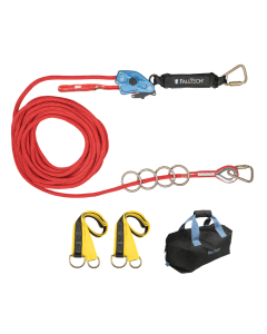 Falltech 772030 30' 4-Person Temp Rope HLL System