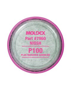 Moldex 7960 Particulate Filters with Nuisance Level Organic Vapors For 7000/7800/9000 Series Respirators