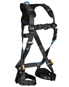 Falltech 8128B FT-On 1D Standard Non-Belted Full Body Harness, Tongue Buckle Leg Adjustments