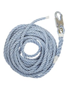 Falltech 8149T 50' Construction-Grade Vertical Lifeline with Taped End
