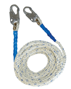 Falltech 8__0DH Premium Polyester Blend Vertical Lifeline with Double-hooks