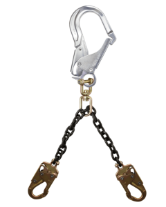 Falltech 8250A 24" Premium Rebar Positioning Assembly with Chain and Aluminum Rebar Hook with Swivel