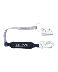 Falltech 8353 Manual Rope Adjuster with 3' ViewPack Energy Absorbing Lanyard