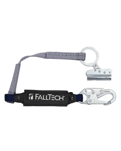 Falltech 8368 Trailing Rope Adjuster with 3' ViewPack Energy Absorbing Lanyard