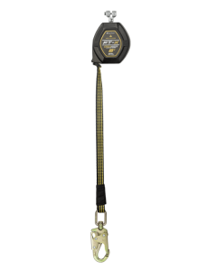 Falltech 84008RP2 8' FT-X EdgeCore Arc Flash Class 2 Leading Edge Personal SRL-P, Replacement-leg with Steel Swivel Snap Hook