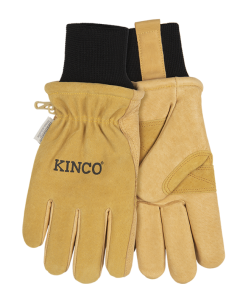 Kinco 901W Women's Lined Premium Grain & Suede Pigskin Ski Glove with Omni-Cuff