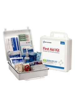 First Aid Only 90566 50 Person First Aid Kit ANSI 2015 Class B Plastic Case