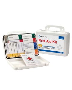 First Aid Only 91349 25 Person ANSI 2021 Class A 16 Unit Plastic First Aid Kit