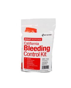 FAO 91519 Bleeding Control Kit For California Regulation AB2260, Plastic Bag